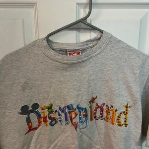 Vintage Disney cropped shirt